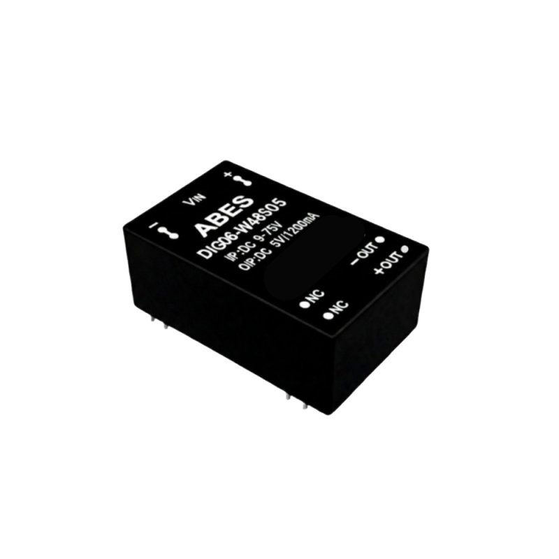 ABES DIG06 Series 6W 8:1 Ultra Wide Input DIP-24 Isolated DC-DC Converter