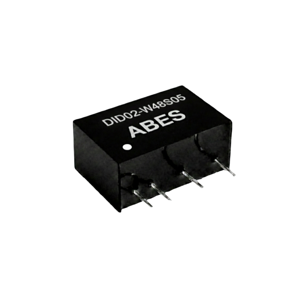 ABES DID02 Series 2W 8:1 Ultra Wide Input SIP-6 Isolated DC-DC Converter