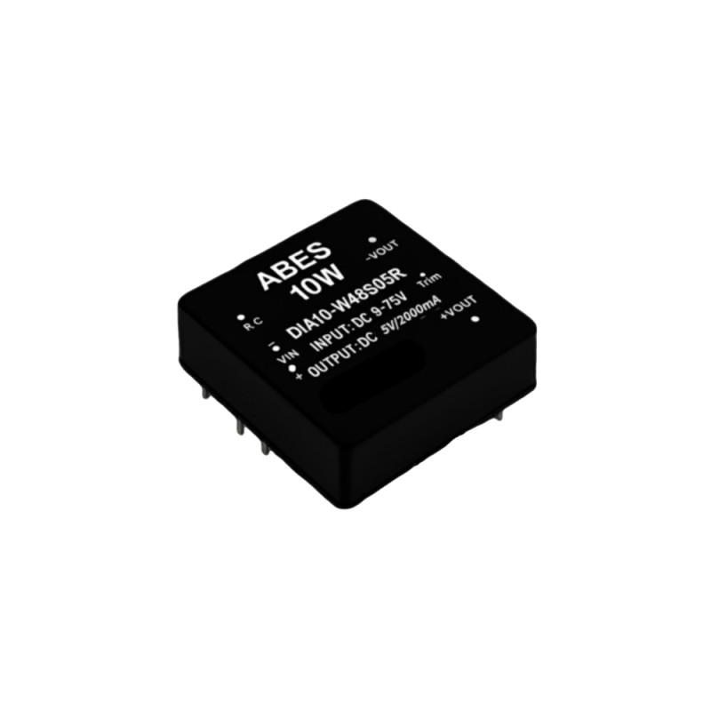 ABES DIA10 Series 10W 8:1 Ultra Wide Input DIP 1x1 Isolated DC-DC Converter